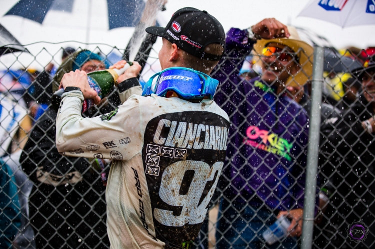 Freestyle Photocross - 2019 Hangtown MX - Adam Cianciarulo Popping Champagne