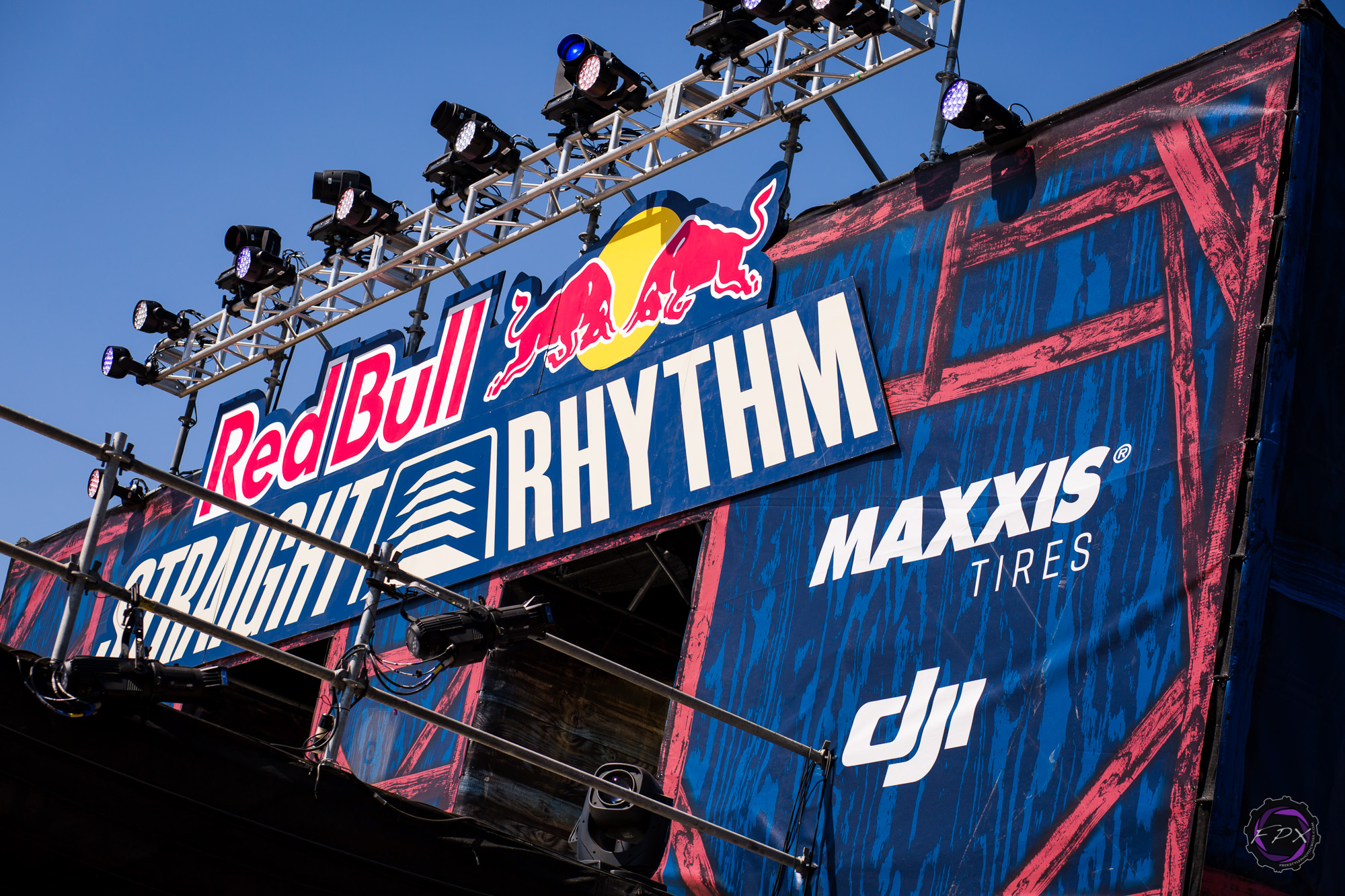 Red Bull Straight Rhythm starting structure Freestyle Photocross